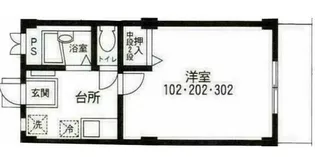 アーバンクレール【3階】の間取り