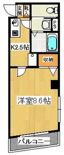 カタンクローバーIII【3階】の間取り
