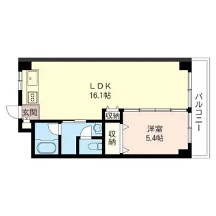 セピアコートJA【3階】の間取り