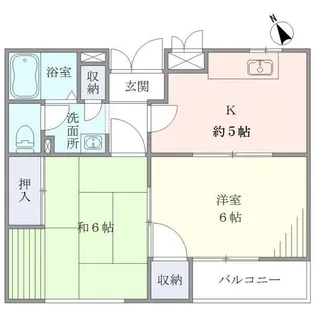 Cybele駒込【1階】の間取り