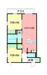 Y’s F Residence I【1階】の間取り