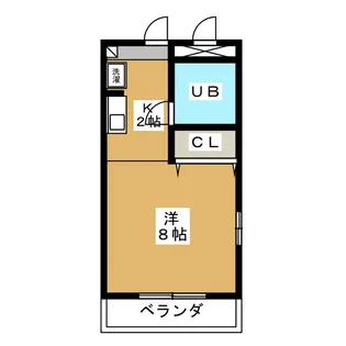 メゾンアリエス【3階】の間取り