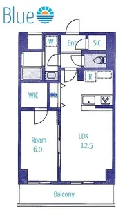 エスパシオ港北高田【5階】の間取り