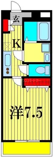 ポワール・K【6階】の間取り