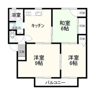 セジュール新神田【1階】の間取り