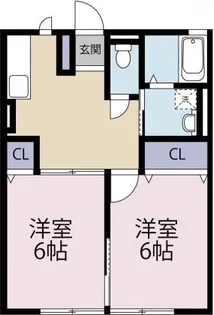 エストレイアA【1階】の間取り