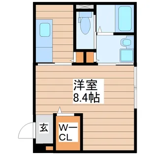 グラン南仙台【1階】の間取り
