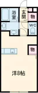 コンフォート小山B【1階】の間取り