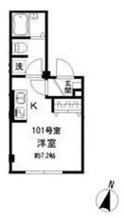 アネシスティリオ大塚【1階】の間取り