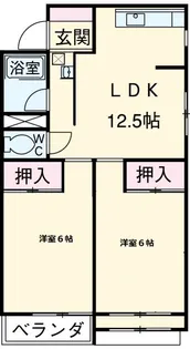 サンローヤル東山NO.1【3階】の間取り