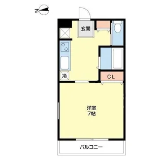 ドミールINE【1階】の間取り