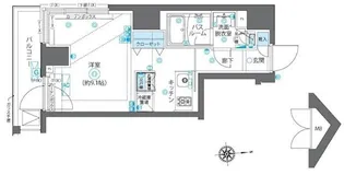 ZOOM新宿下落合【11階】の間取り