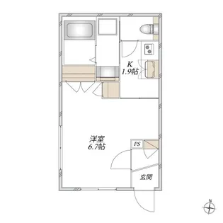 グランデ セレサ【1階】の間取り