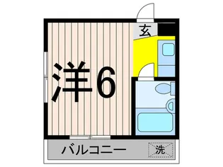カスティル 松葉【3階】の間取り