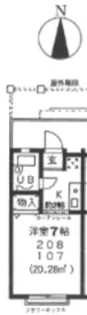 Mハウス【2階】の間取り