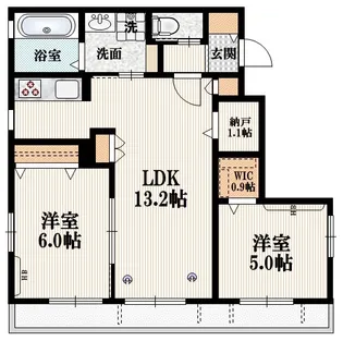 ヘーベルドルフ コートヤード【1階】の間取り