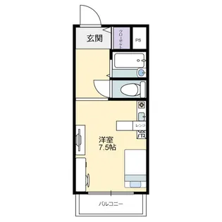 シティ伏見【2階】の間取り
