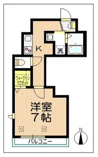 ヴァルム北赤羽【3階】の間取り