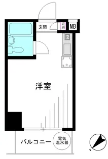 蔵前ハイム【4階】の間取り