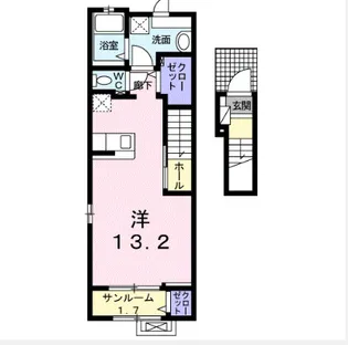 エアリーガーデン【2階】の間取り