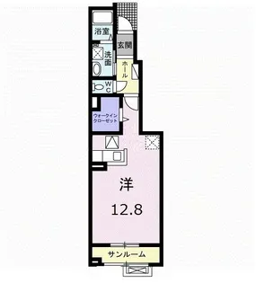 メゾン・ド・ペトラ【1階】の間取り
