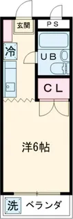 ルミネ芝久保【2階】の間取り