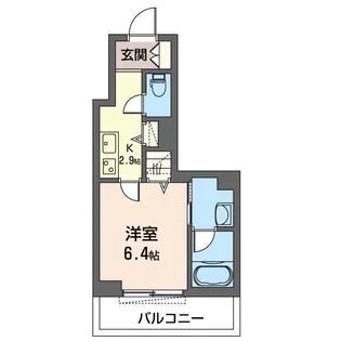 アトリエール【2階】の間取り