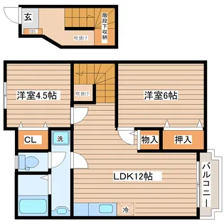 アーバンプレイス【2階】の間取り