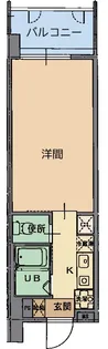トーマス津波古【5階】の間取り