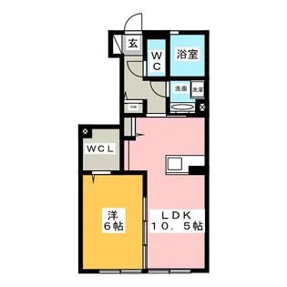 花水木の家VI【1階】の間取り