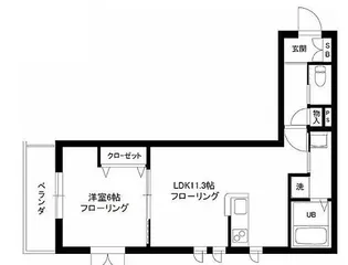 B-Flat【1階】の間取り