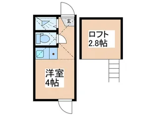 フェリスポニー【2階】の間取り