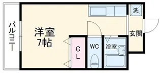 リミエールKI【2階】の間取り