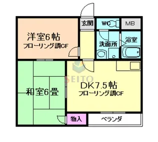 ラ・プランタバハ【3階】の間取り