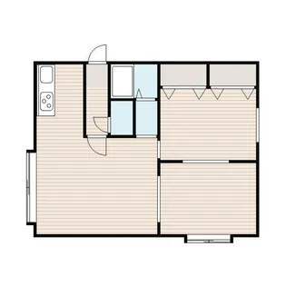 山の手ハイツ【2階】の間取り