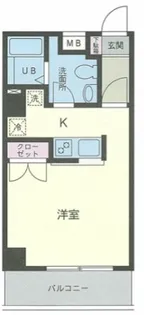 共栄町田ビル【2階】の間取り