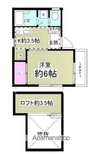 メゾンドノンノ【2階】の間取り