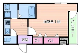 フジパレス豊里中央公園II番館【2階】の間取り
