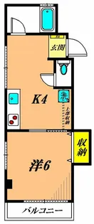 ハイツ山王【2階】の間取り