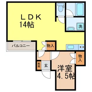M-III【1階】の間取り