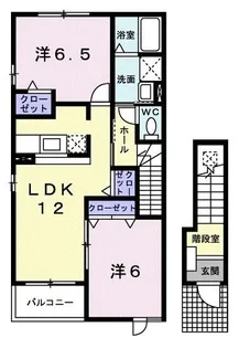 ネオ・コートII【2階】の間取り