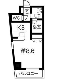 ELC加賀【2階】の間取り