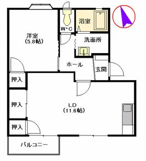 フレグランスNOA【2階】の間取り