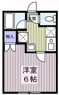 キュービック【2階】の間取り