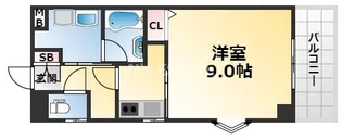 タカマツ神戸駅南通【4階】の間取り