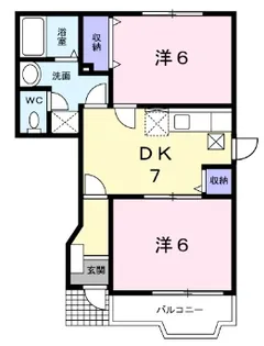 ペイサージュIII【1階】の間取り