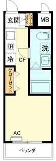 オールドコースト横濱【9階】の間取り