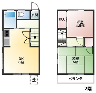 千葉県船橋市咲が丘4【一戸建】の間取り