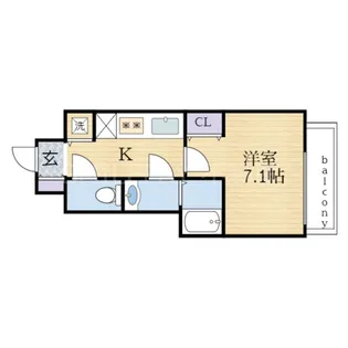 兵庫県神戸市兵庫区湊町1【マンション】の間取り