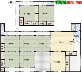 三重県度会郡玉城町積良【一戸建】の間取り